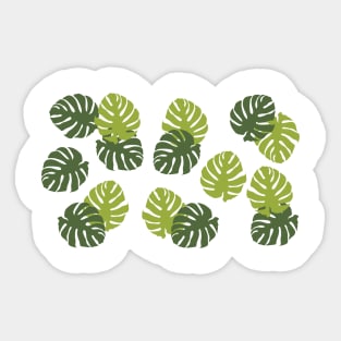 Palm Leave Pattern Sticker